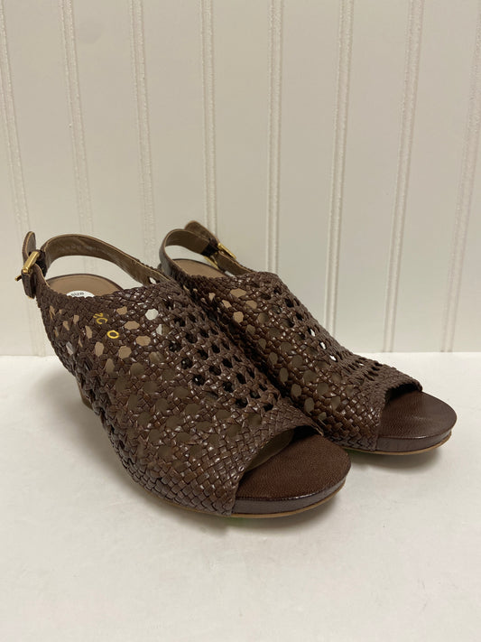 Sandals Heels Wedge By Ecco  Size: 7