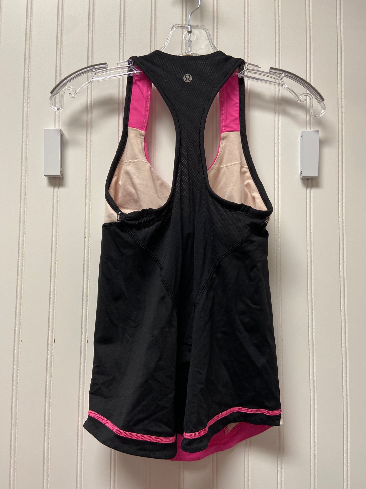 Black & Pink Athletic Tank Top Lululemon, Size S