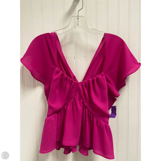 Top Sleeveless By Express In Purple, Size: M