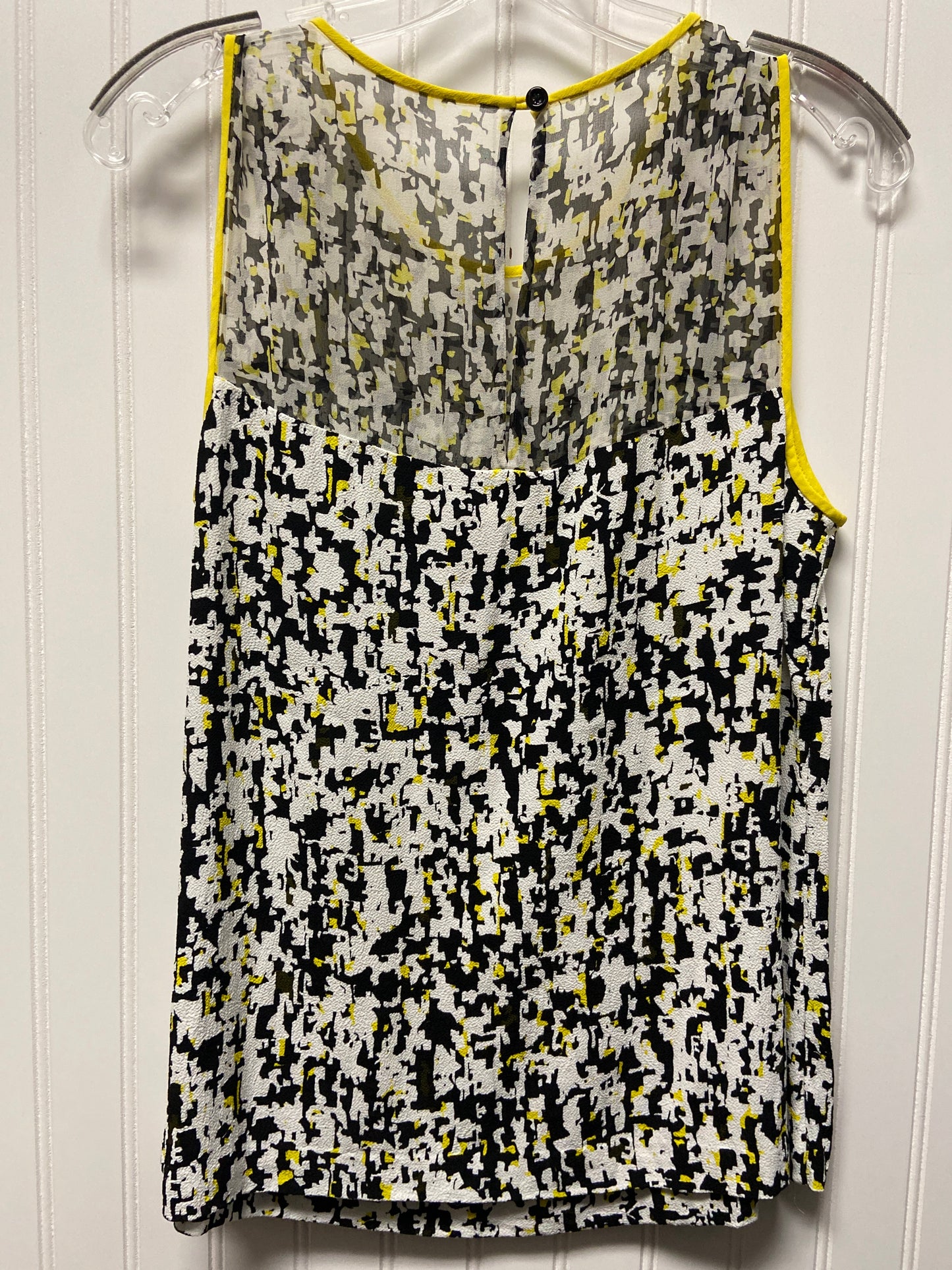 Black & White Top Sleeveless Designer Kate Spade, Size M