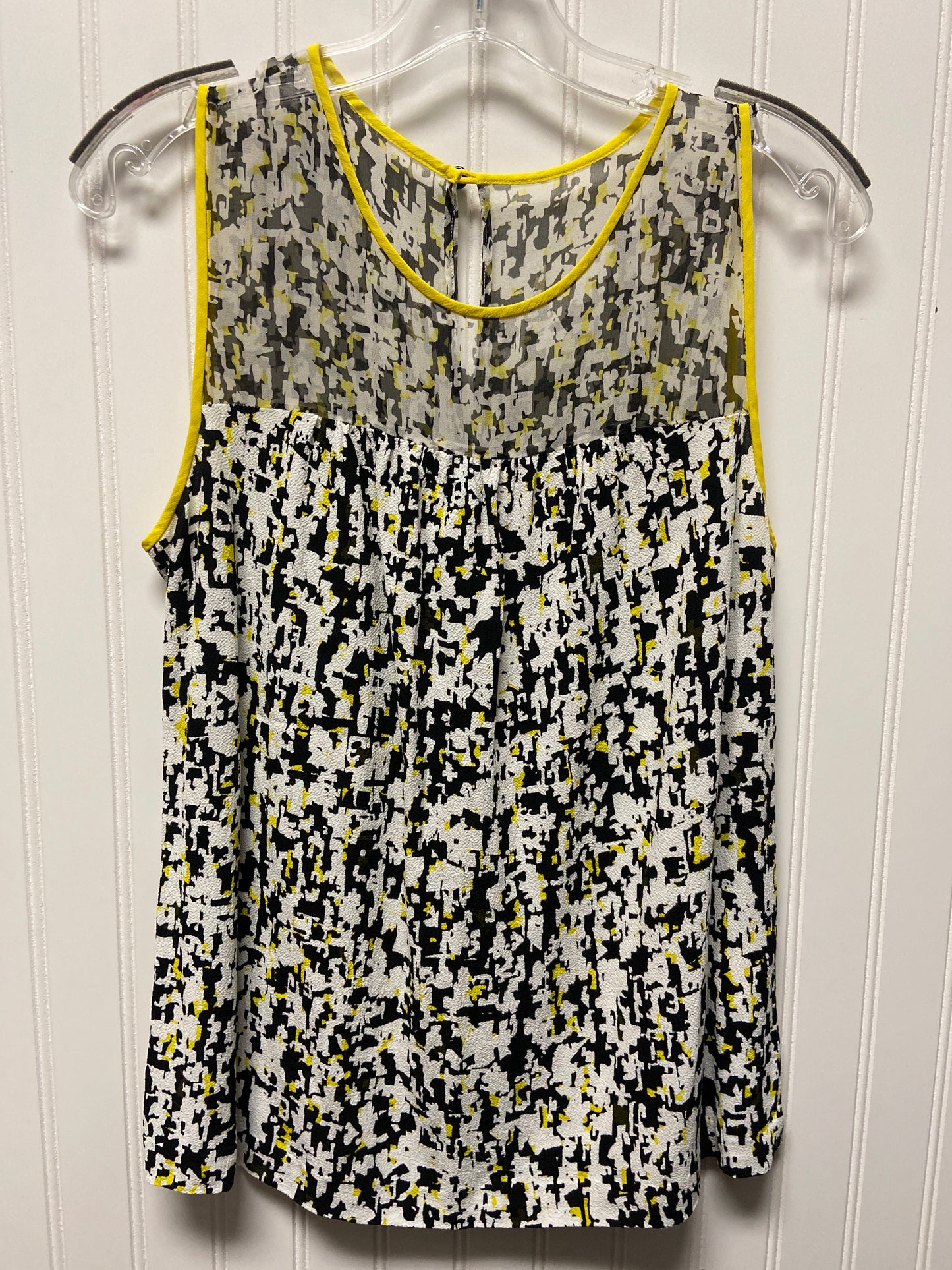 Black & White Top Sleeveless Designer Kate Spade, Size M