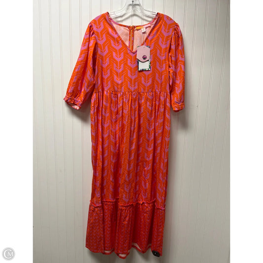 Dress Casual Maxi By Cmb In Pink, Size: M