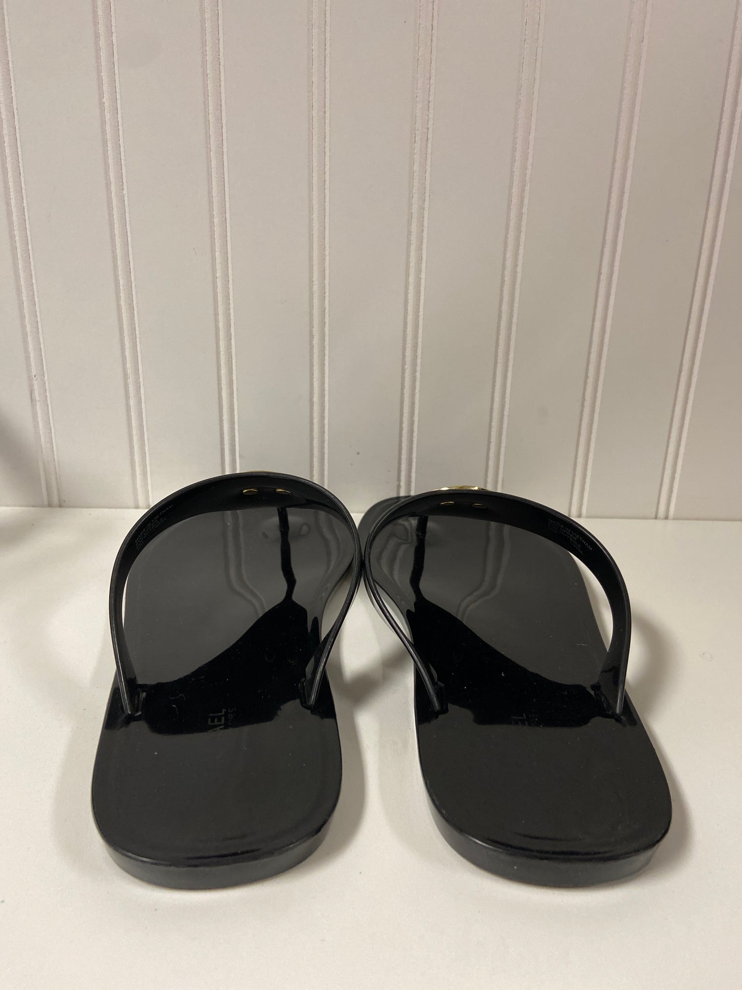 Black Sandals Designer Michael By Michael Kors, Size 10