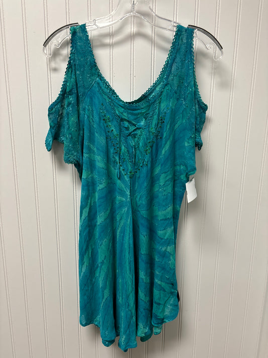 Tie Dye Print Swimwear Cover-up Clothes Mentor, Size Onesize