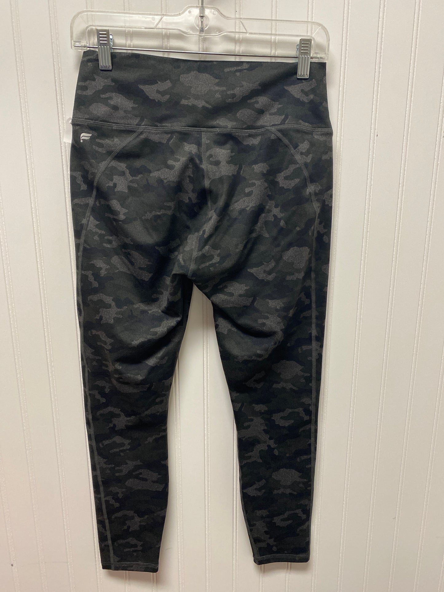 Camouflage Print Athletic Leggings Fabletics, Size M