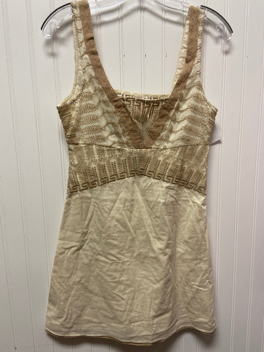 Beige Dress Casual Short Free People, Size S