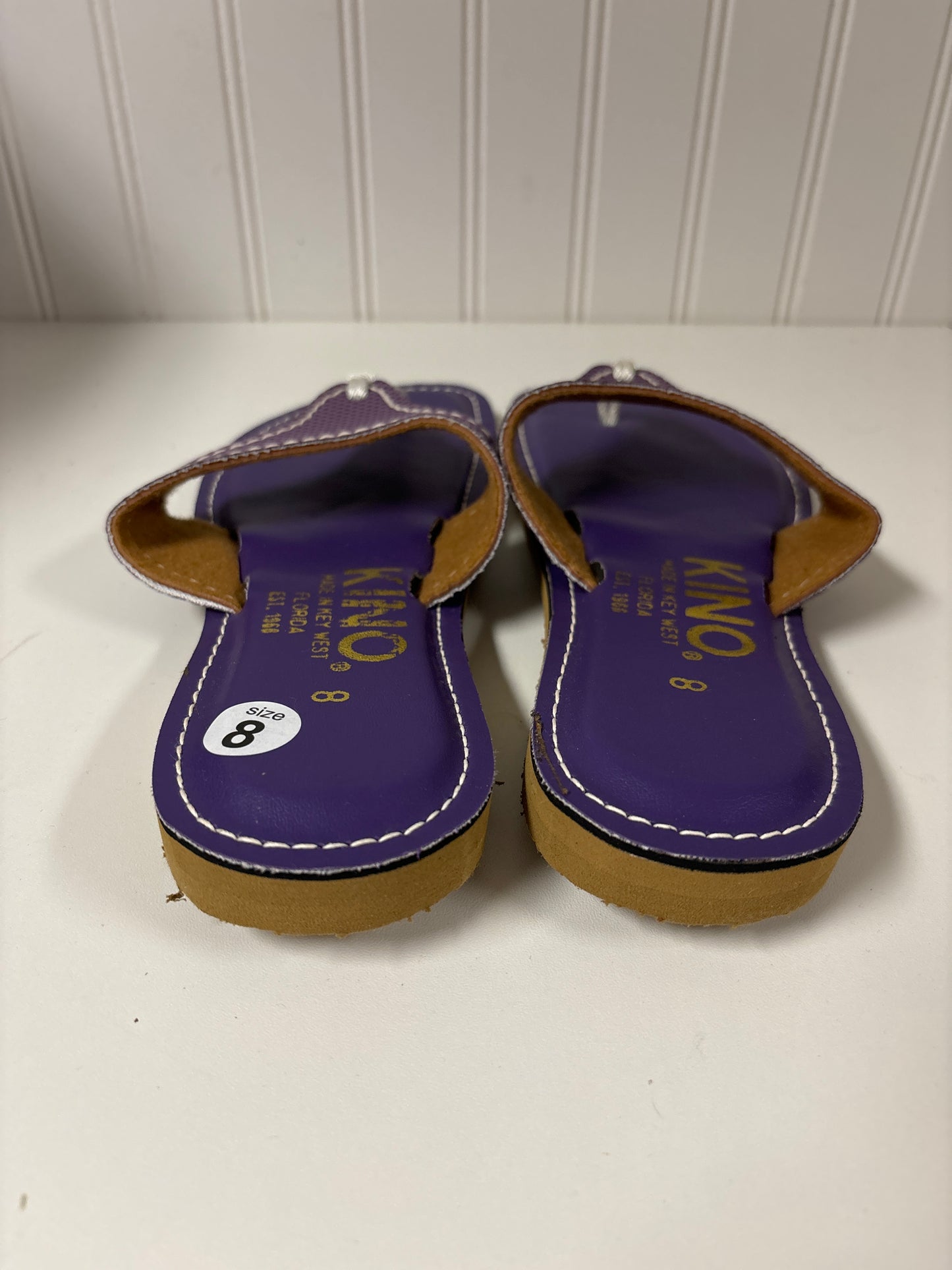 Purple Sandals Flip Flops Clothes Mentor, Size 8