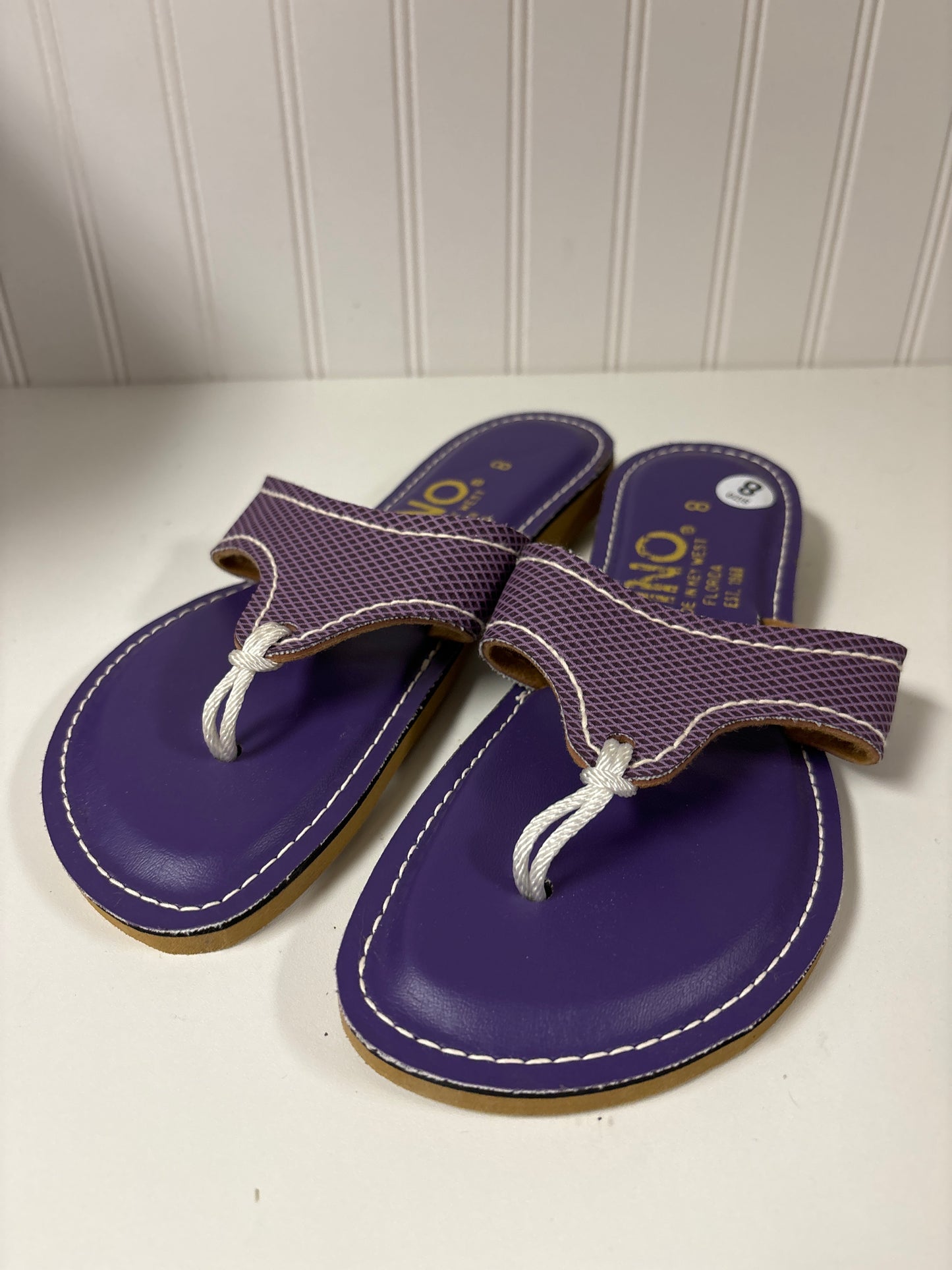 Purple Sandals Flip Flops Clothes Mentor, Size 8