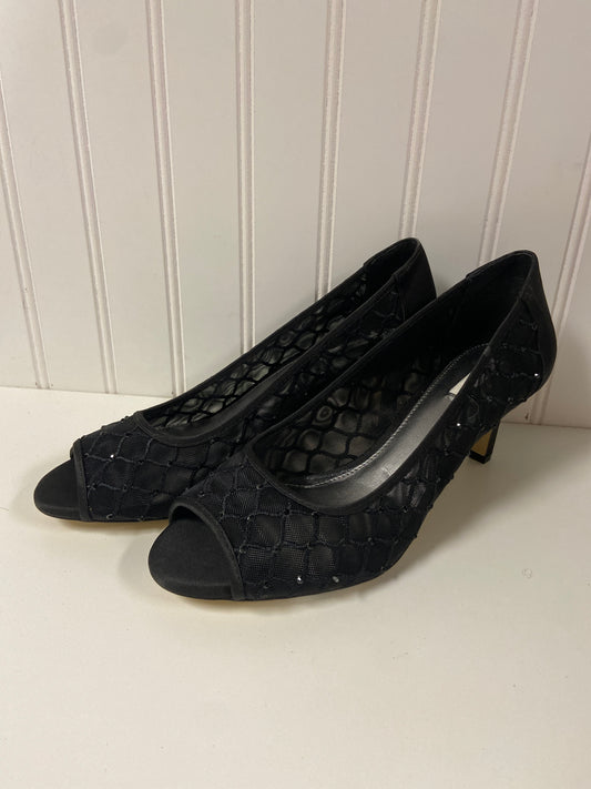 Shoes Heels Kitten By Alex Marie In Black, Size: 8.5