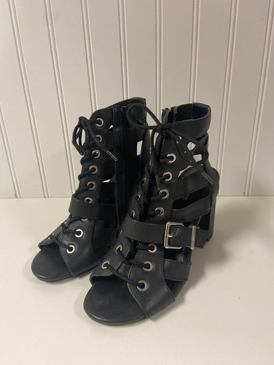 Shoes Heels Block By Express In Black, Size: 5