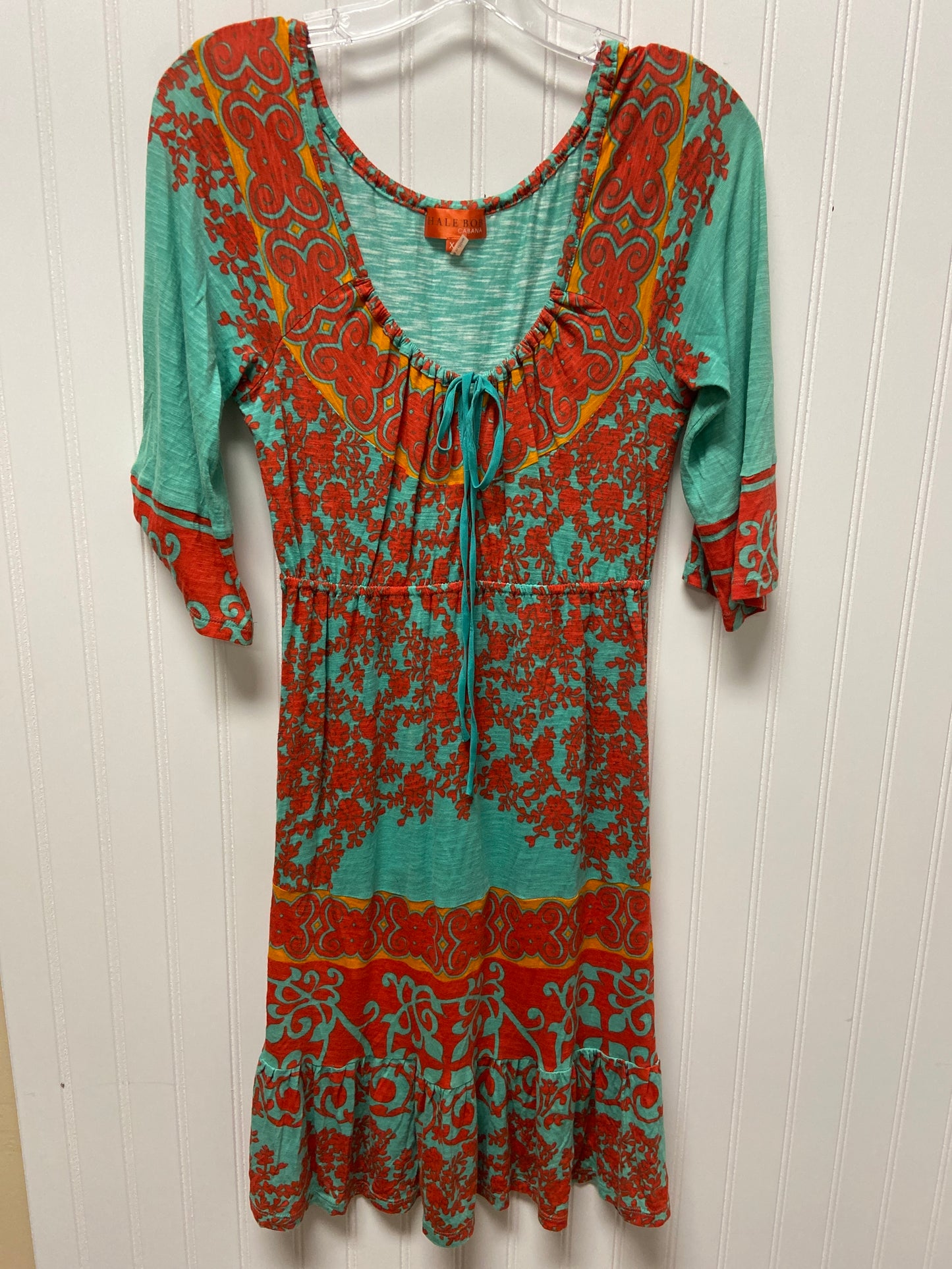 Dress Designer By Hale Bob In Green, Size: S