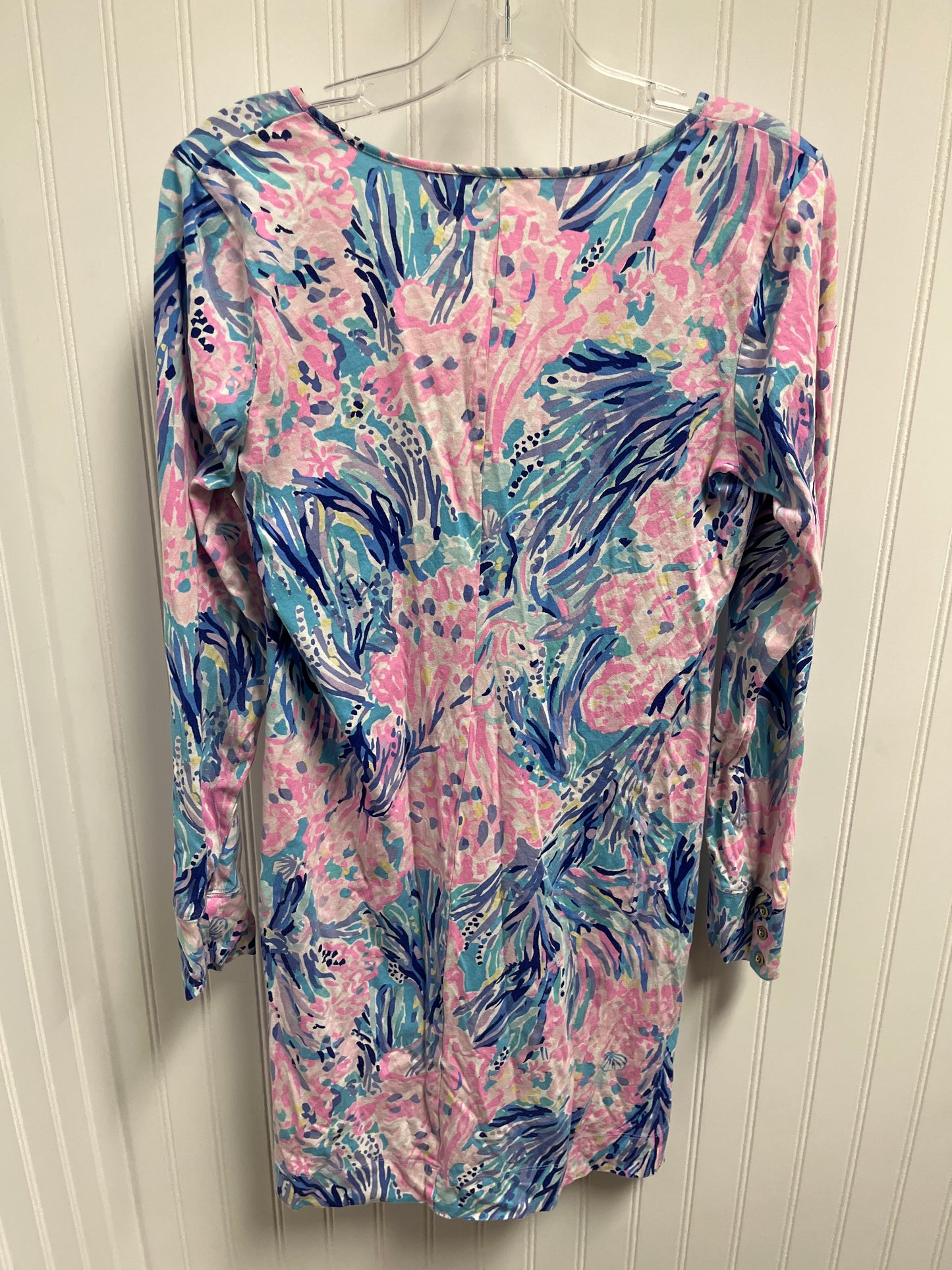 Dress Designer By Lilly Pulitzer In Blue & Pink, Size: M