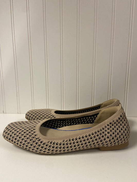 Shoes Flats By Clothes Mentor In Beige, Size: 8.5