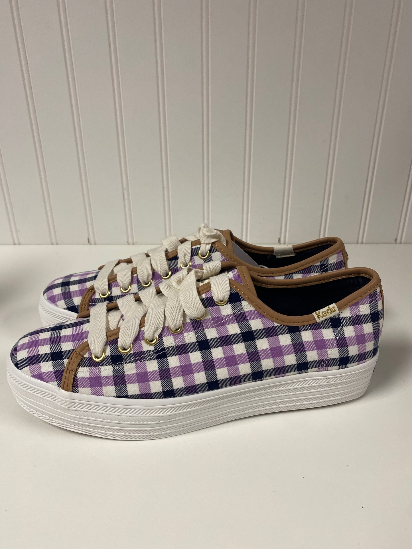 Shoes Designer By Kate Spade In Purple, Size: 7.5