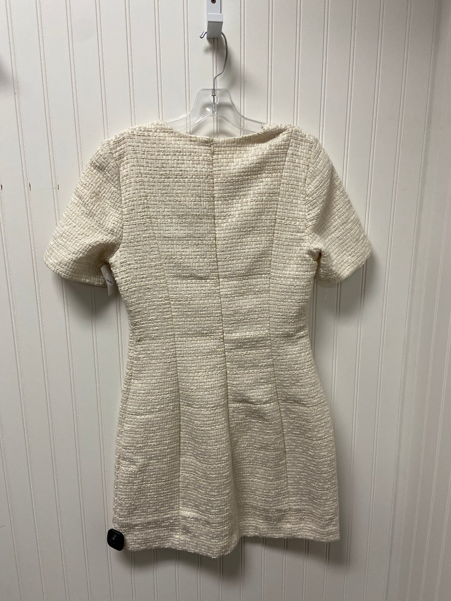 Dress Work By H&m In Cream, Size: S