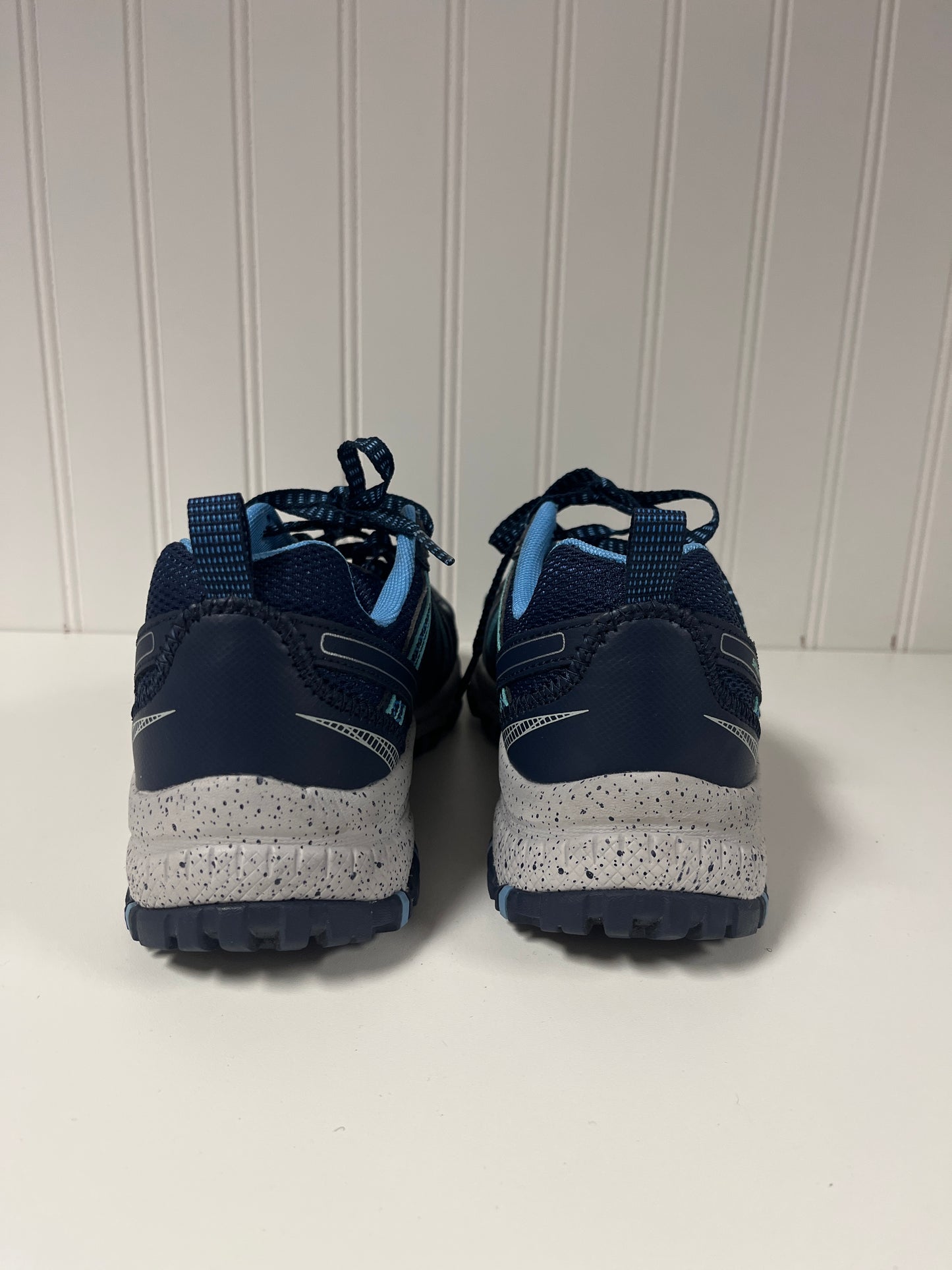 Shoes Athletic By Skechers In Blue, Size: 7.5