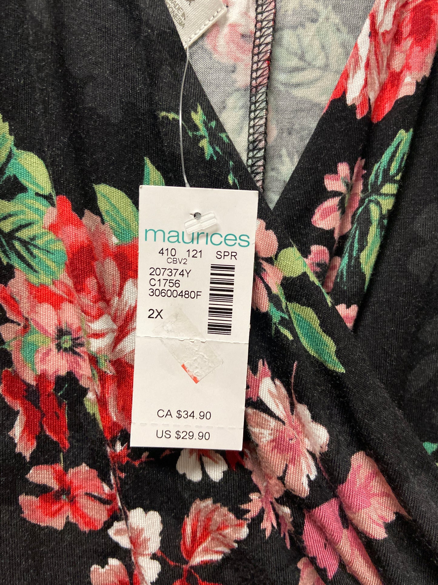 Dress Casual Short By Maurices In Black, Size: 2x