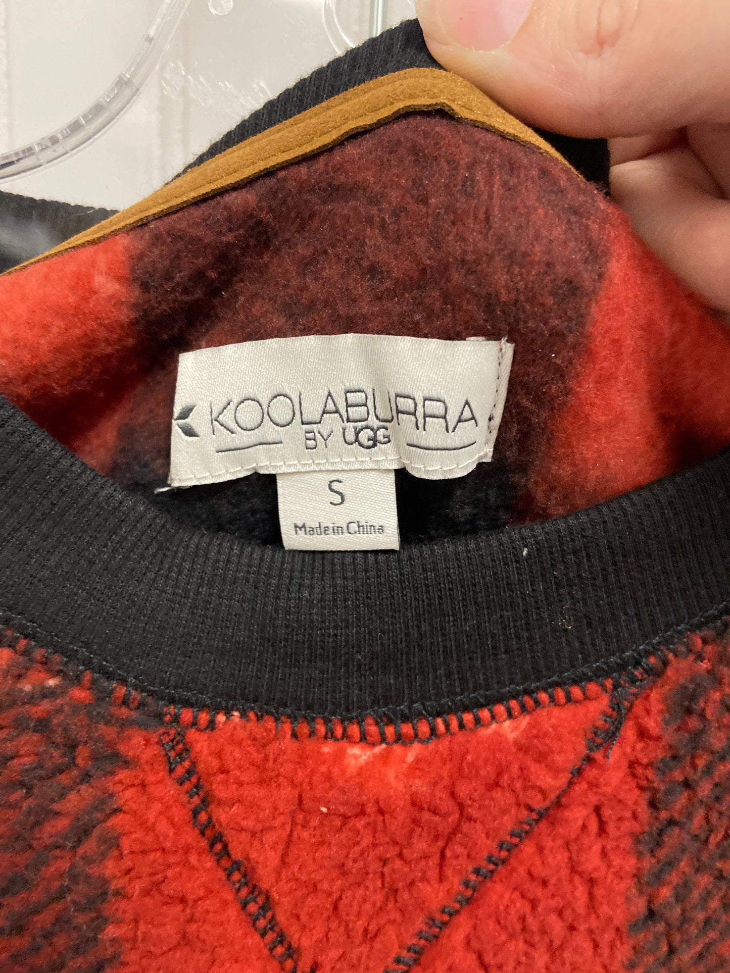 Sweater 2pc By Koolaburra By Ugg In Red, Size: S