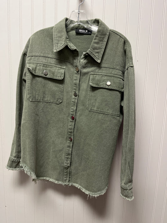 Jacket Denim By Cmc In Green, Size: S