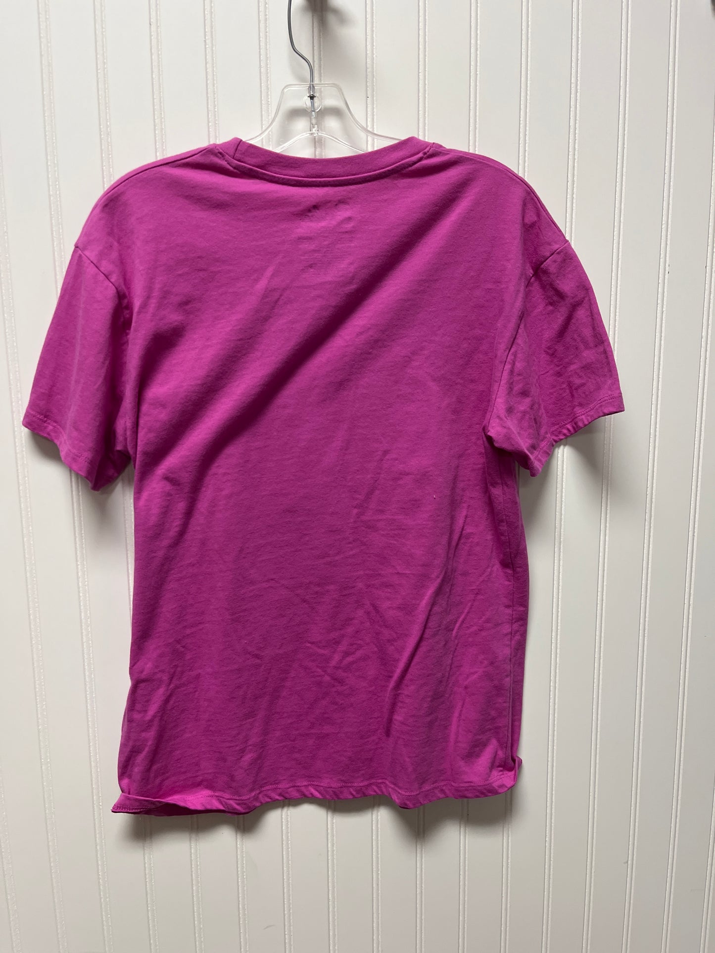 Top Short Sleeve Basic By Clothes Mentor In Purple, Size: M