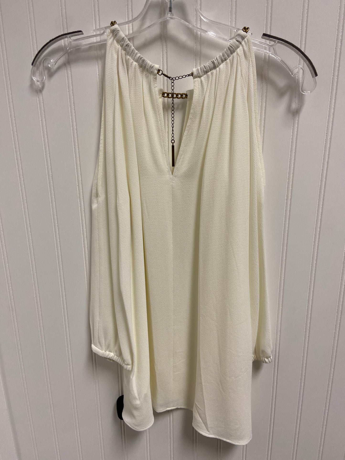 Top Long Sleeve By Michael By Michael Kors In Cream, Size: Xs