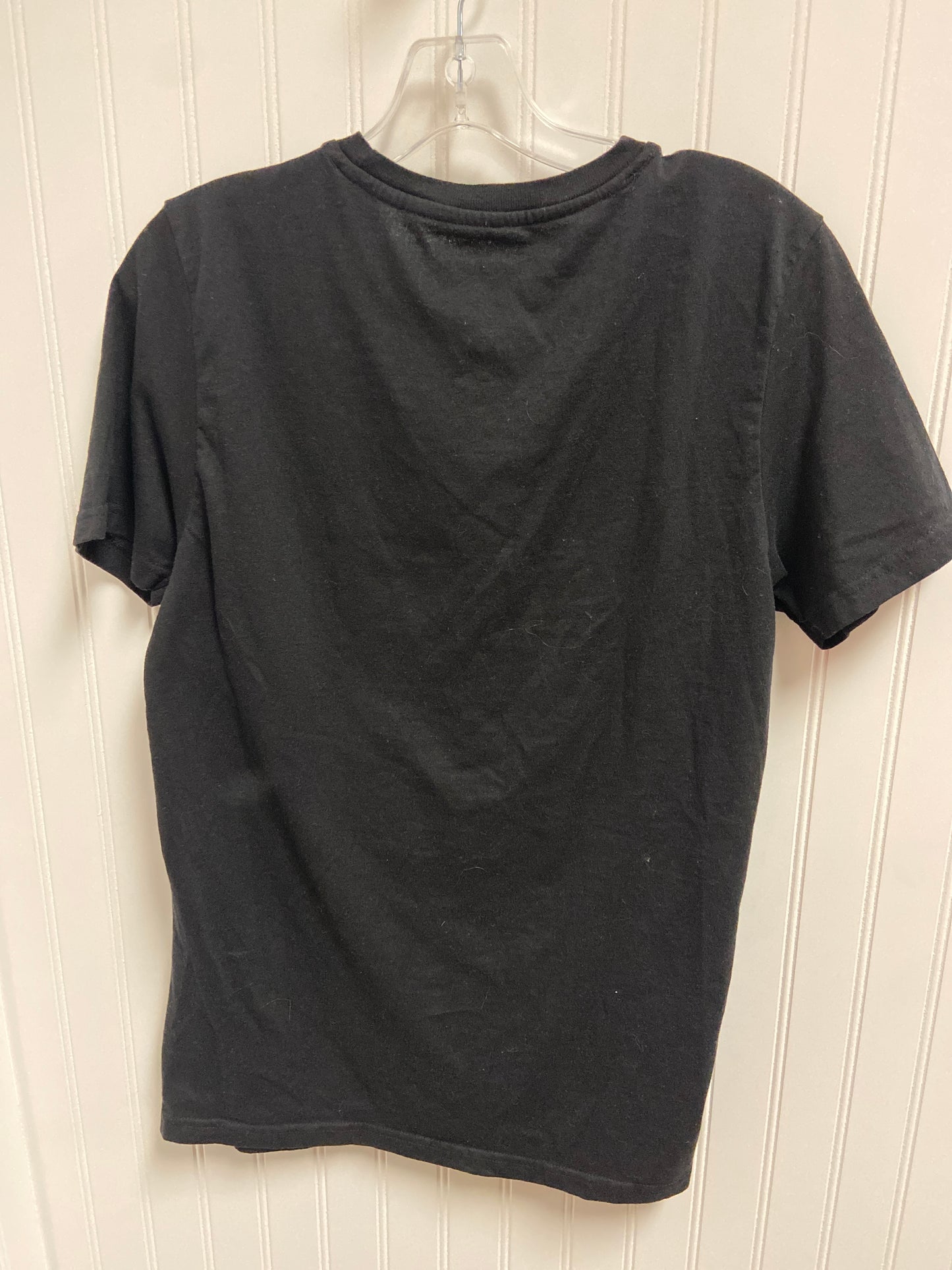 Top Short Sleeve Basic By Disney Store In Black, Size: M