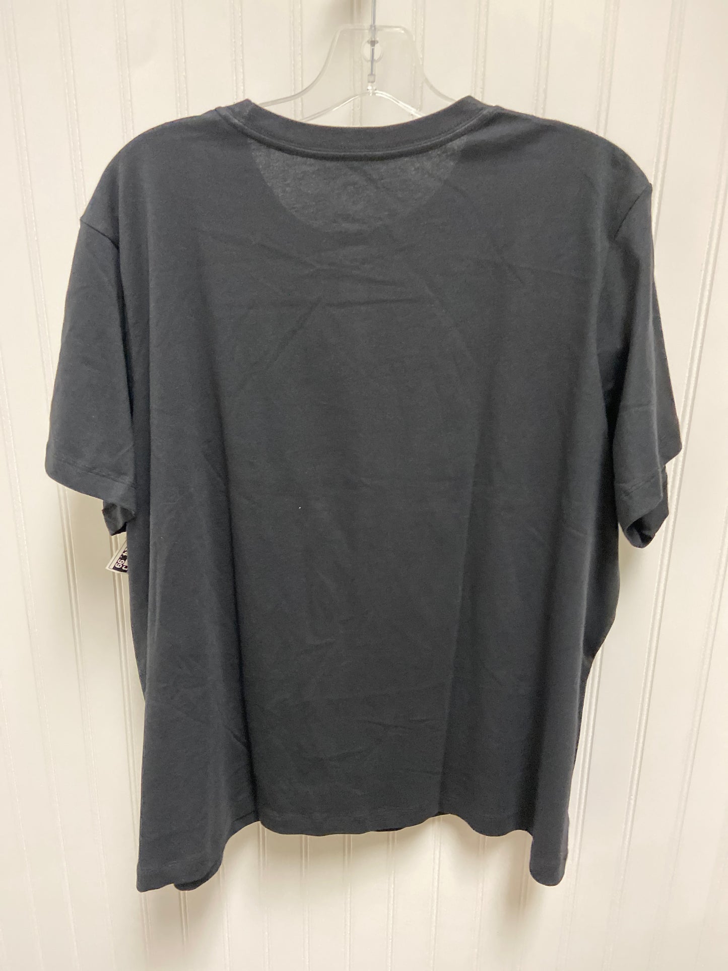 Top Short Sleeve Basic By Disney Store In Black, Size: Xl