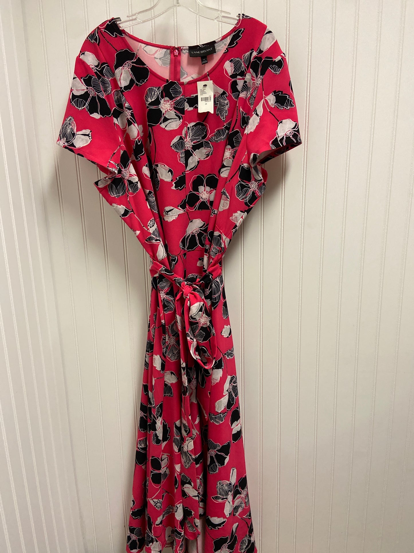 Dress Casual Maxi By Lane Bryant In Pink, Size: 3x