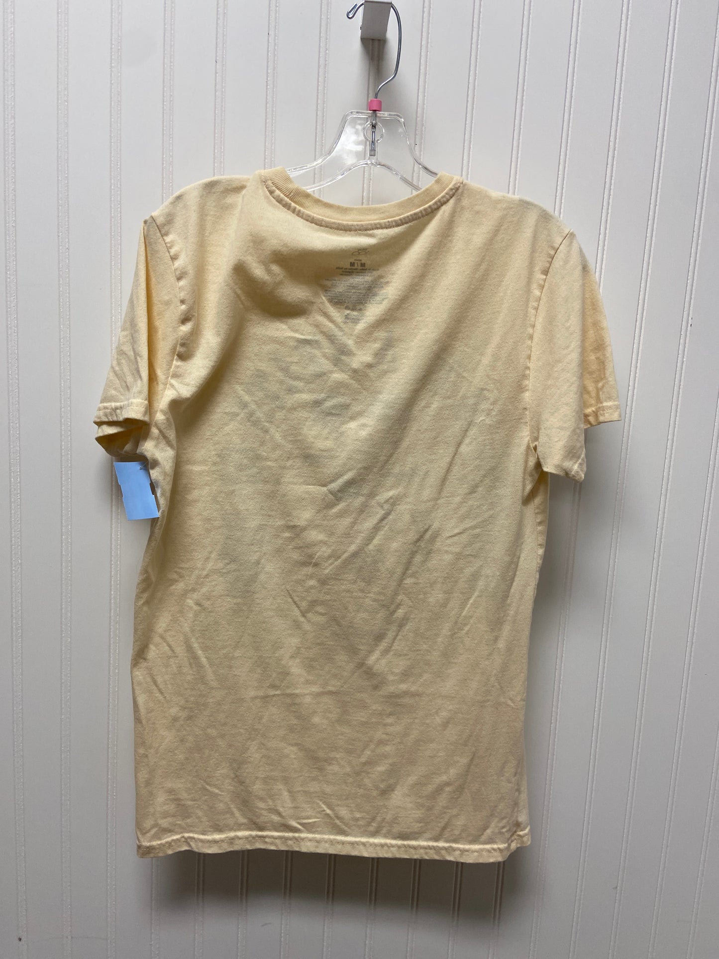 Top Short Sleeve Basic By Disney Store In Beige, Size: M