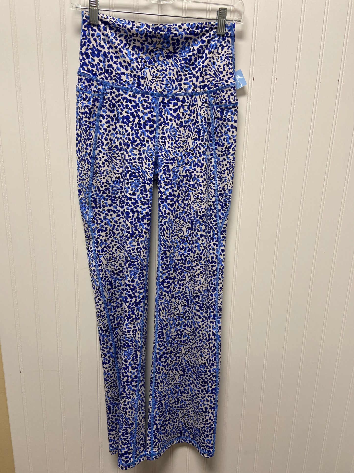 Pants Designer By Lilly Pulitzer In Blue & White, Size: M