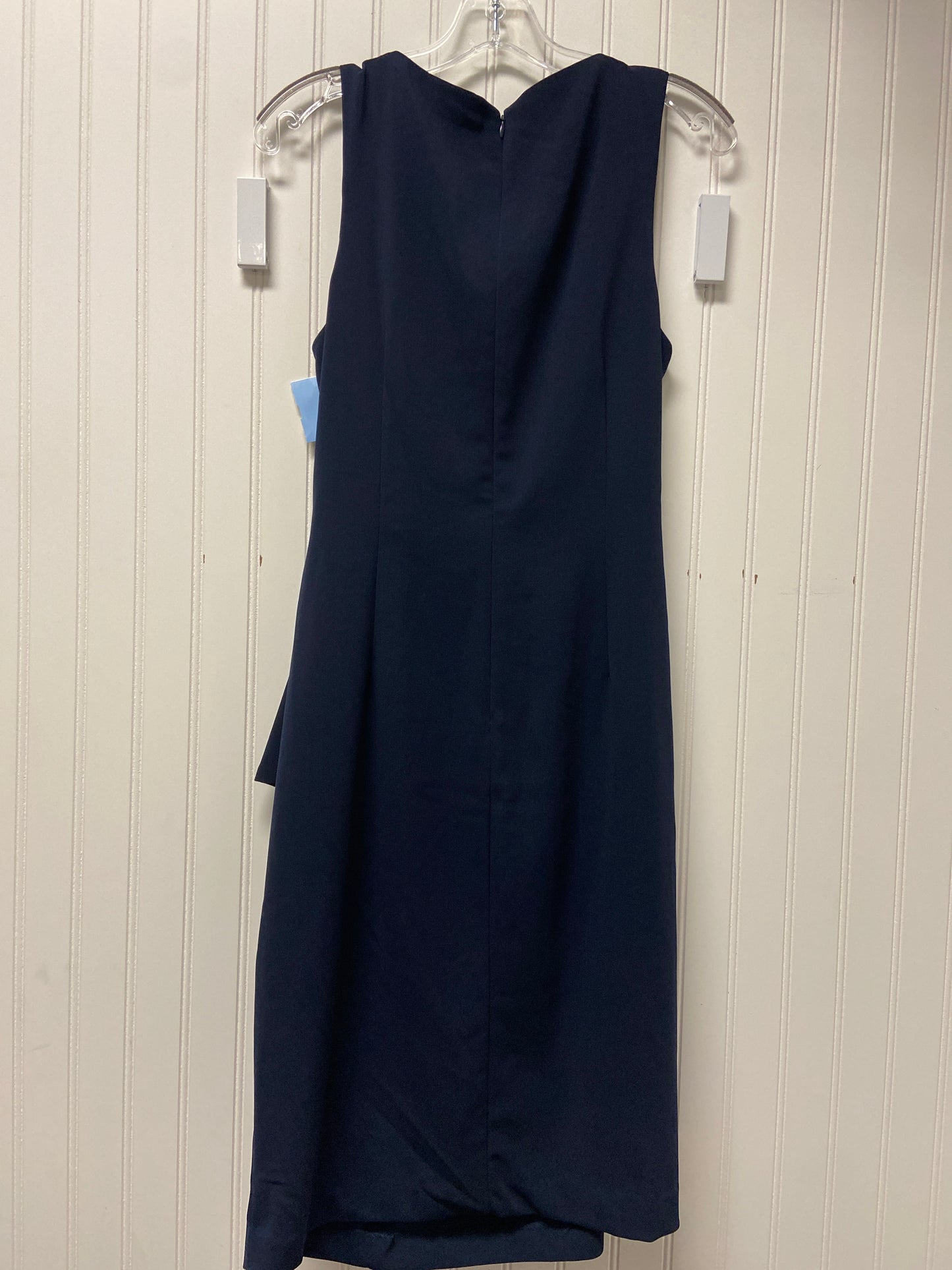 Dress Party Midi By Carmen By Carmen Marc Valvo In Navy, Size: M