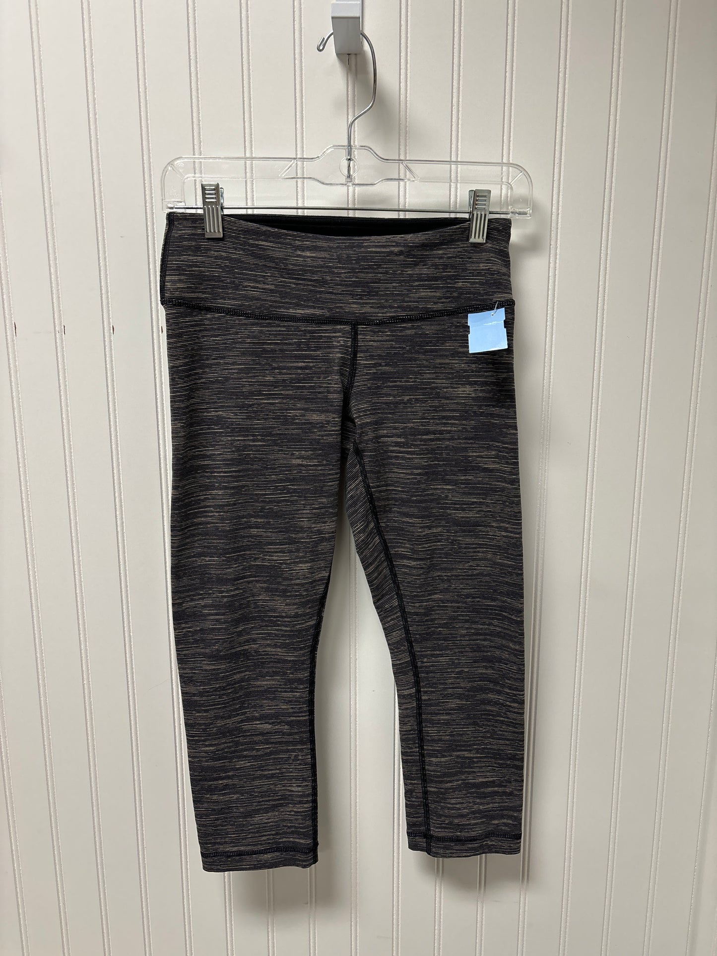 Athletic Leggings Capris By Lululemon In Grey, Size: S