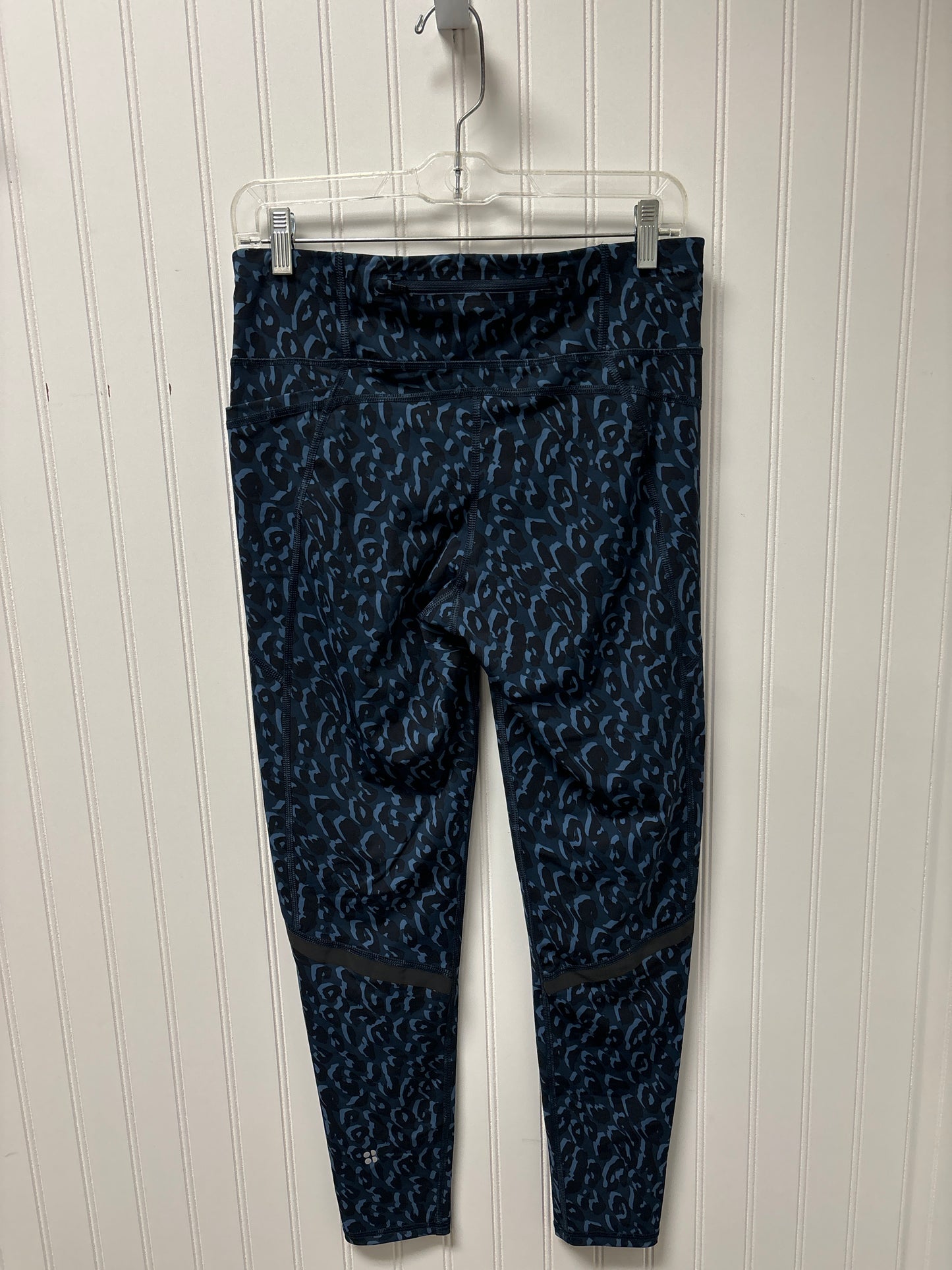 Athletic Leggings By Sweaty Betty In Blue, Size: L