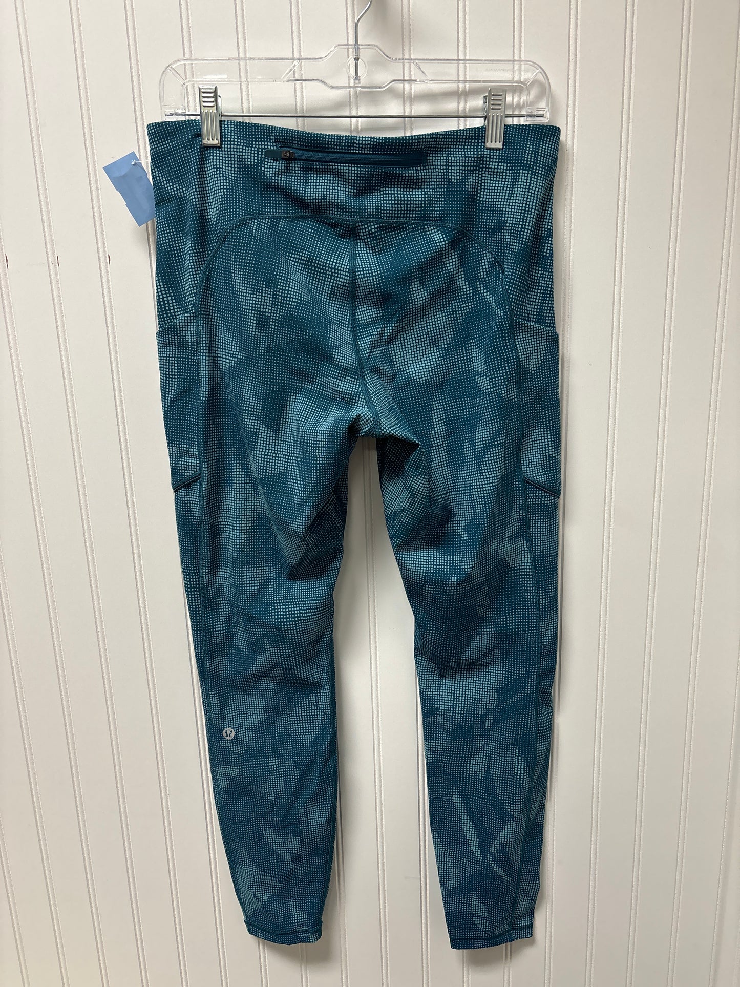 Athletic Leggings By Lululemon In Blue, Size: M