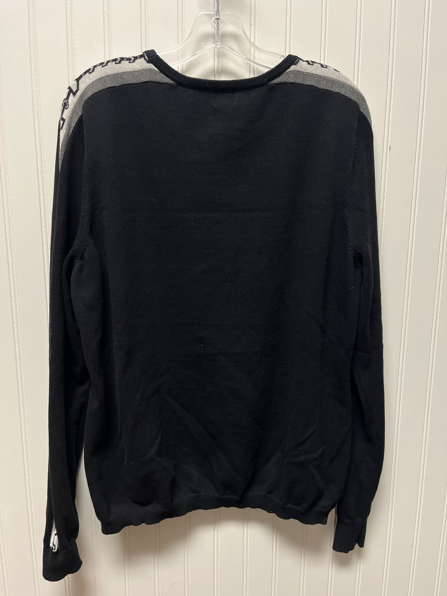 Sweater By Cmb In Black & White, Size: XL