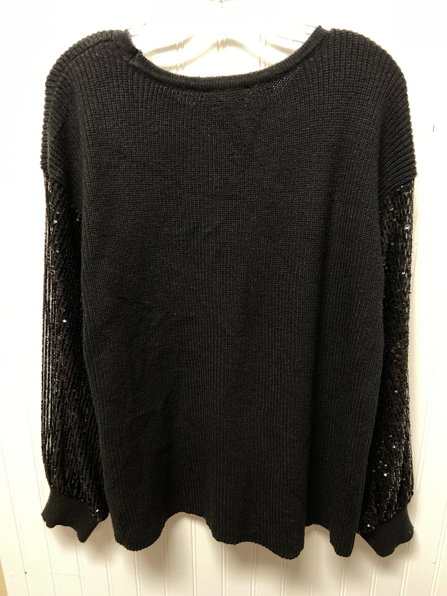 Sweater By Vince Camuto In Black, Size: L