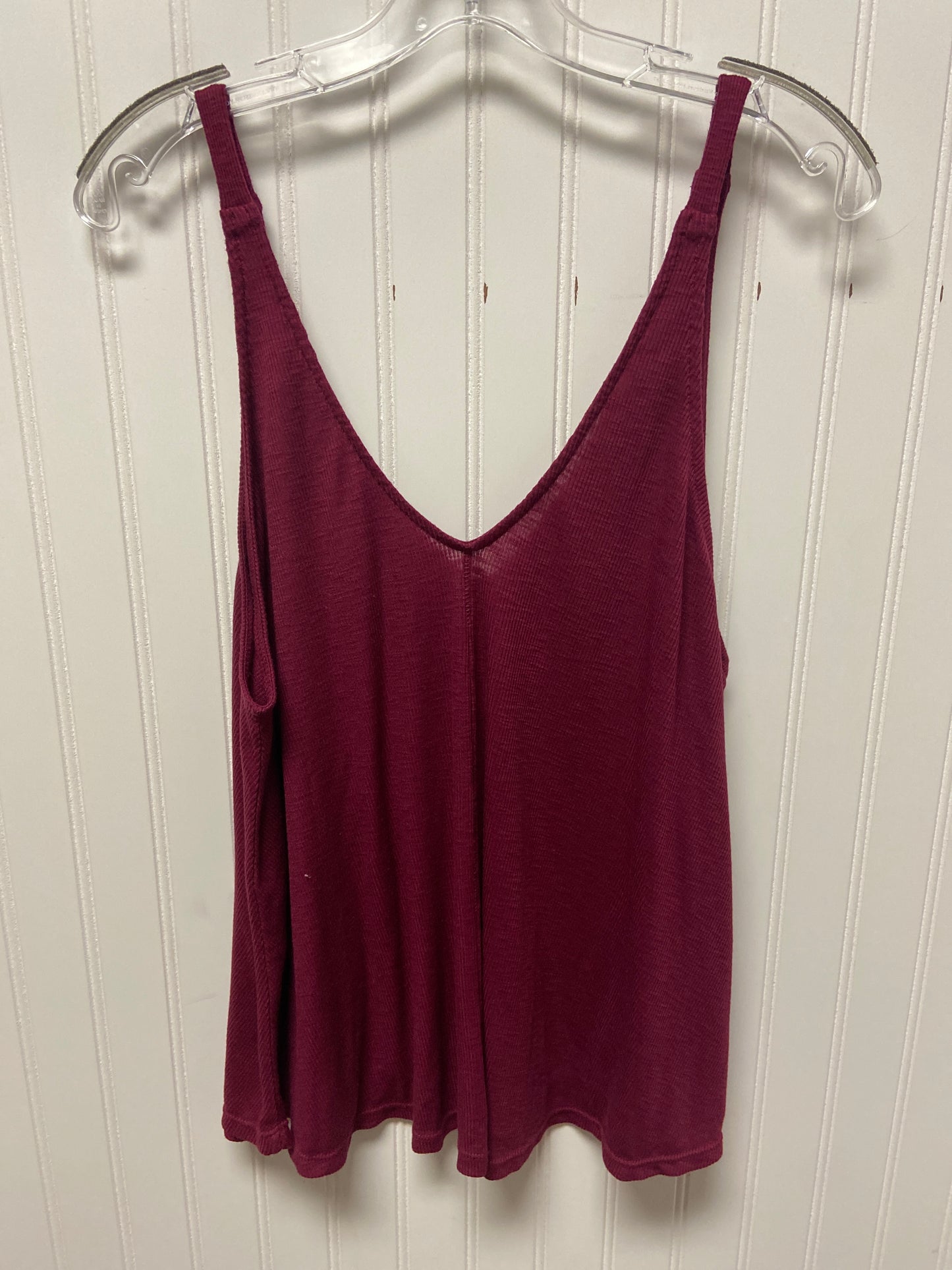 Top Sleeveless Basic By Free People In Purple, Size: L