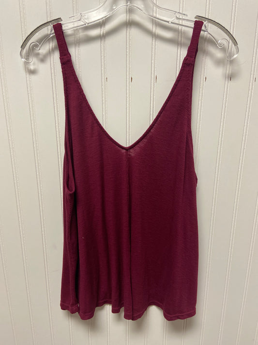 Top Sleeveless Basic By Free People In Purple, Size: L