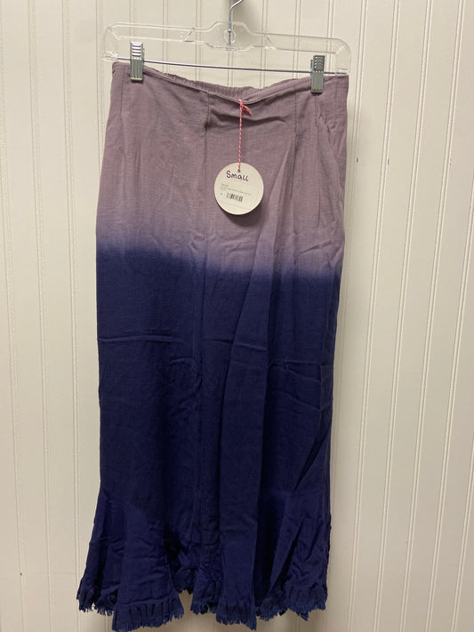 Pants Wide Leg By Umgee In Blue & Purple, Size: 4