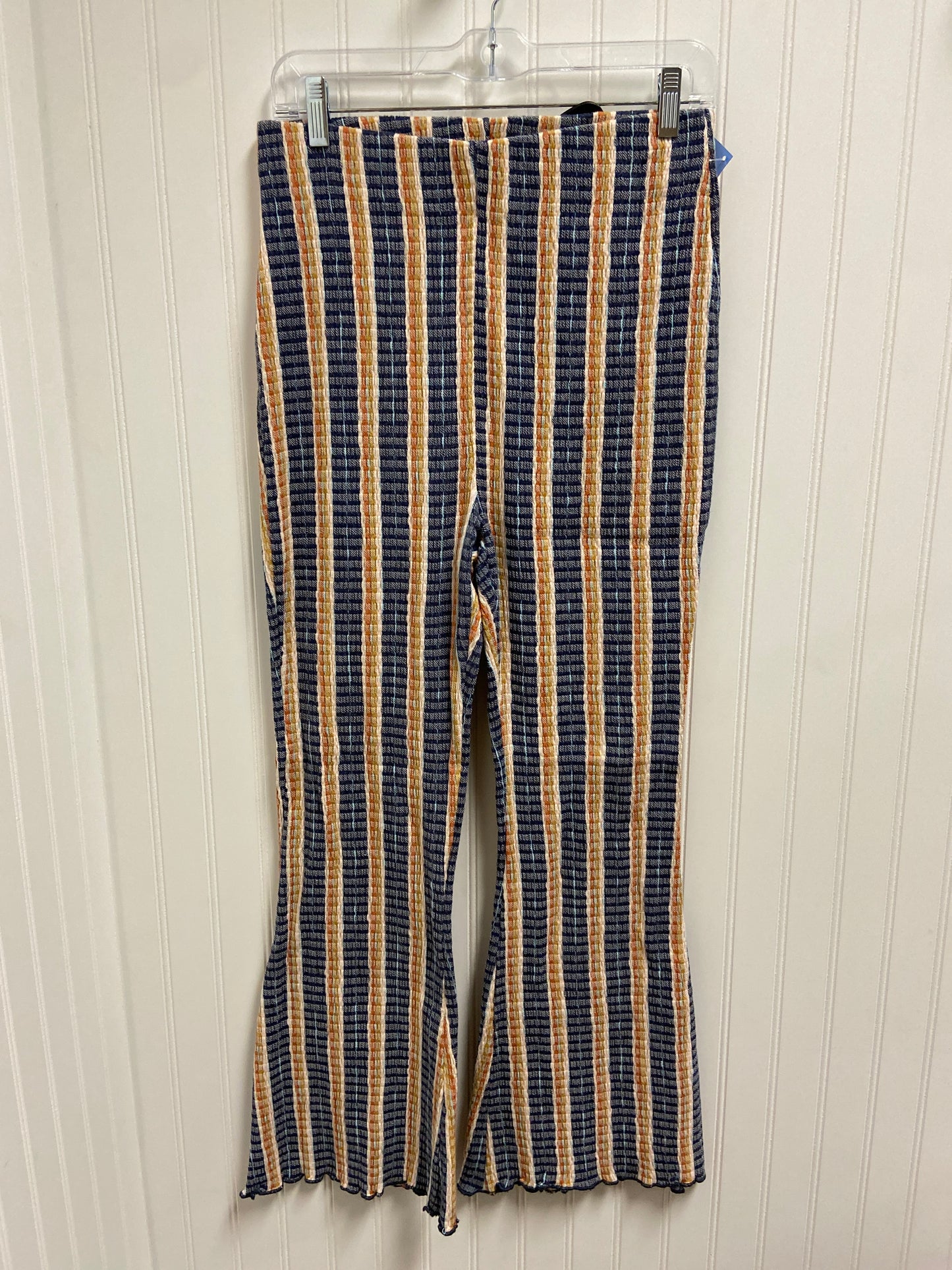 Pants Wide Leg By Free People In Striped Pattern, Size: 8