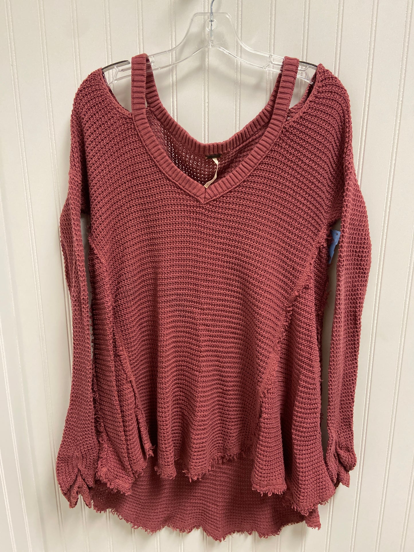 Sweater By Free People In Pink, Size: Xs