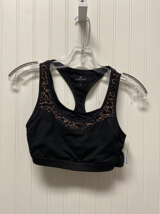 Athletic Bra By Athleta In Black, Size: S