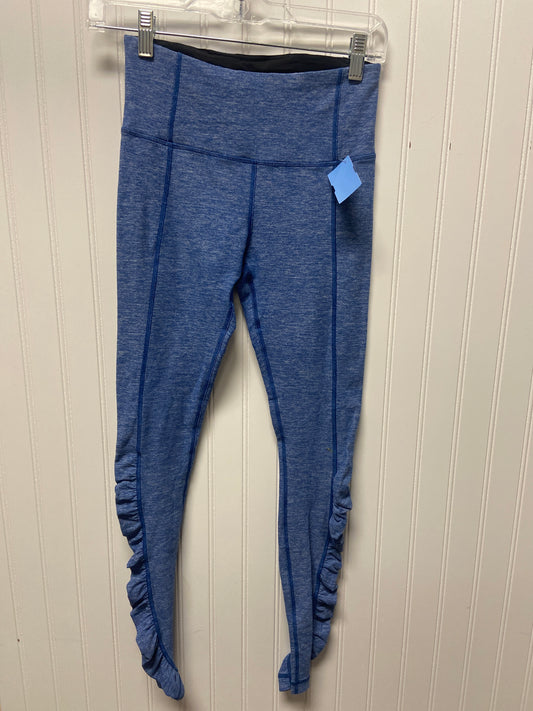 Athletic Leggings By Lululemon In Blue, Size: S