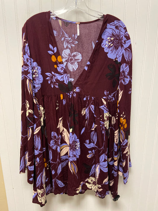 Dress Casual Short By Free People In Purple, Size: Xl