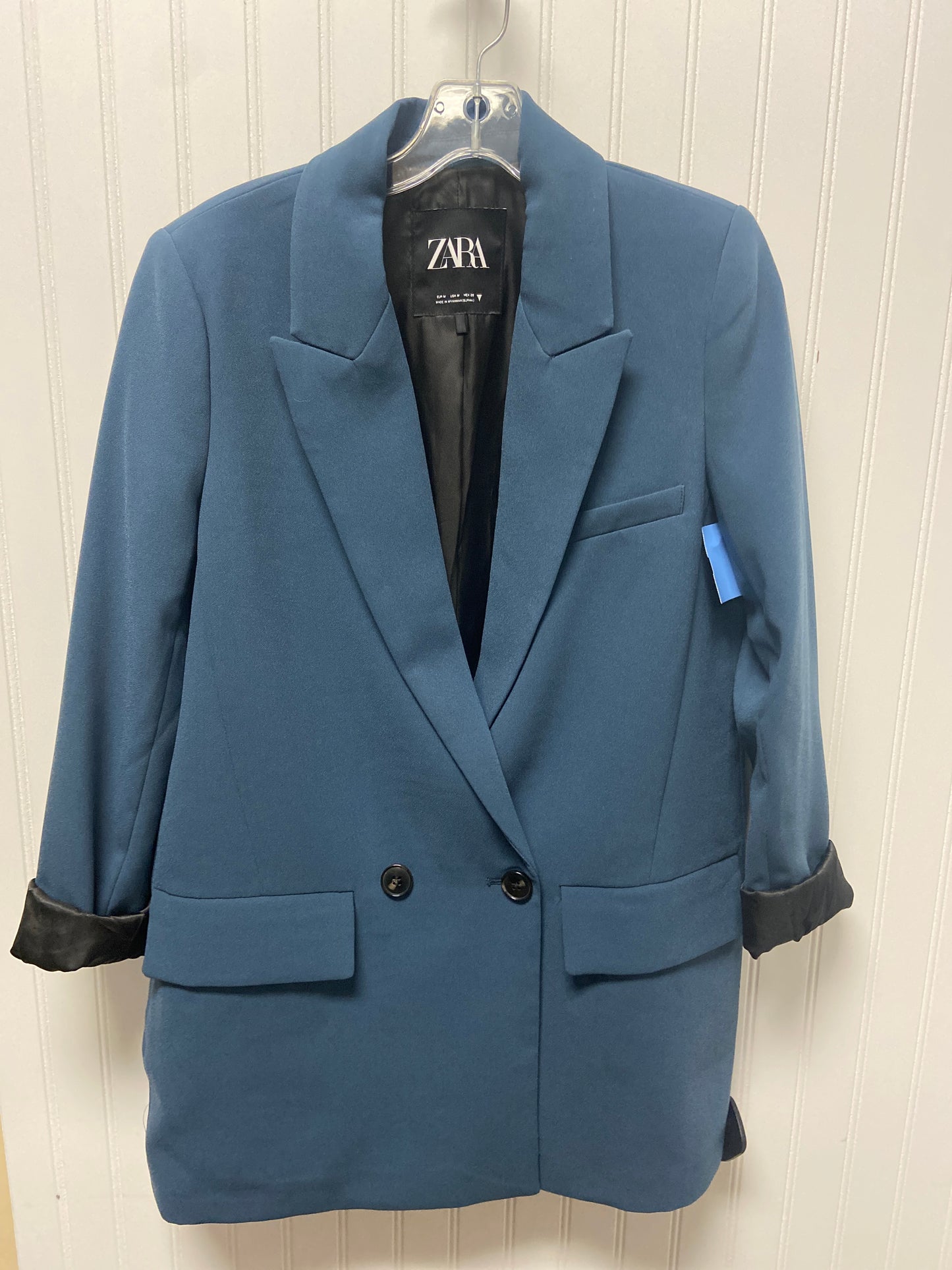 Blazer By Zara In Blue, Size: M