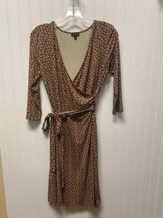 Dress Work By Talbots In Brown & Red, Size: S