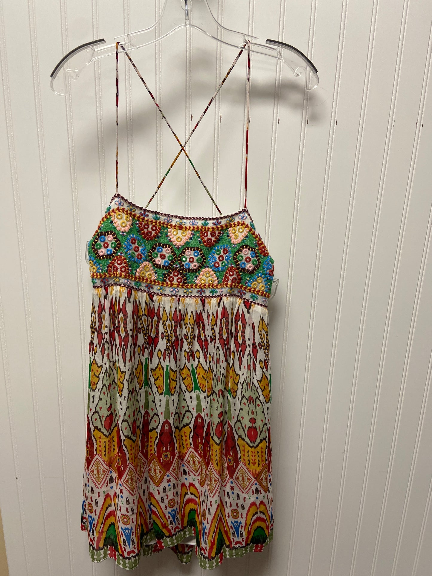 Dress Casual Short By Zara In Multi-colored, Size: L