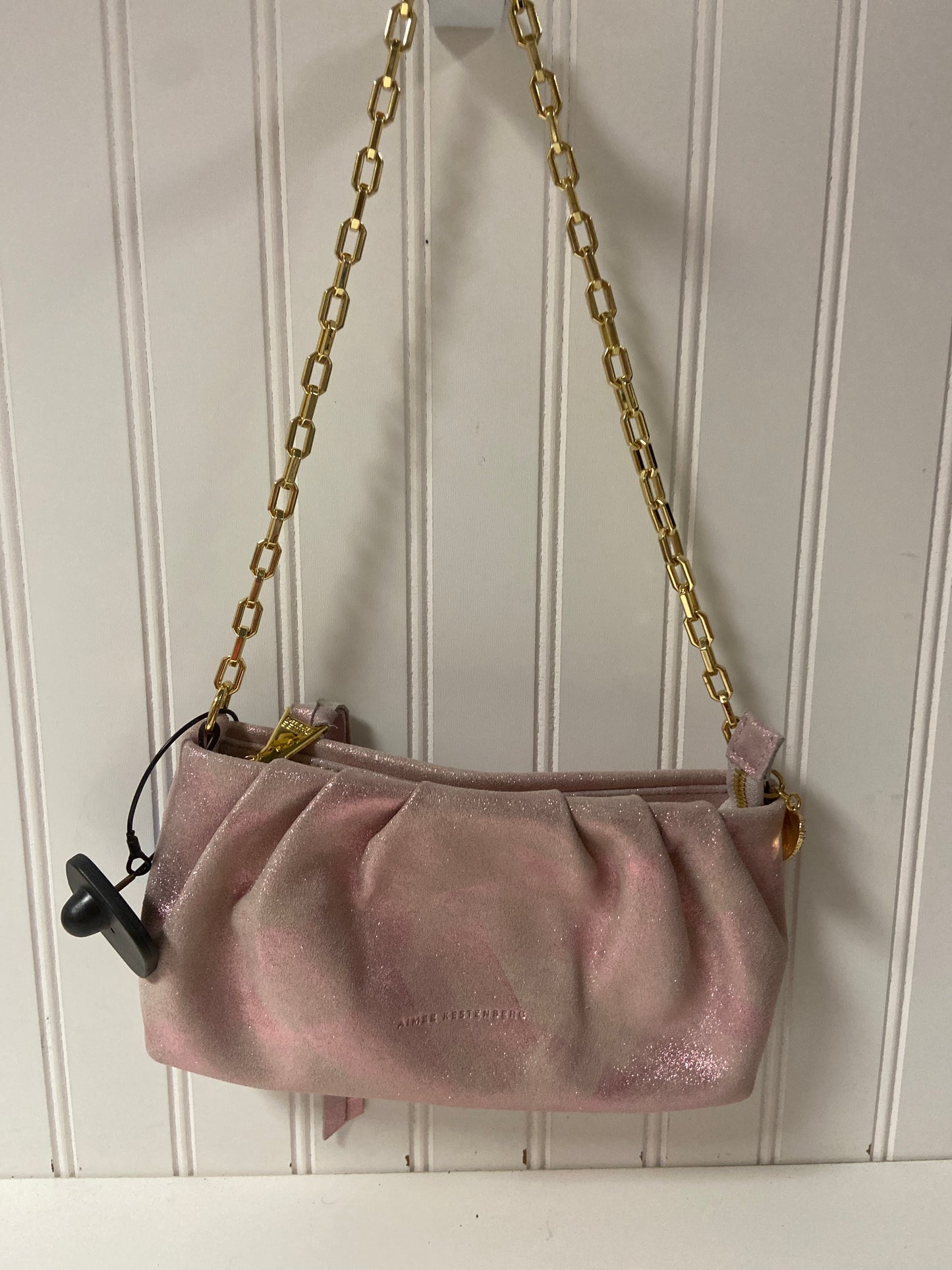 Handbag Leather By Aimee Kestenberg, Size: Small