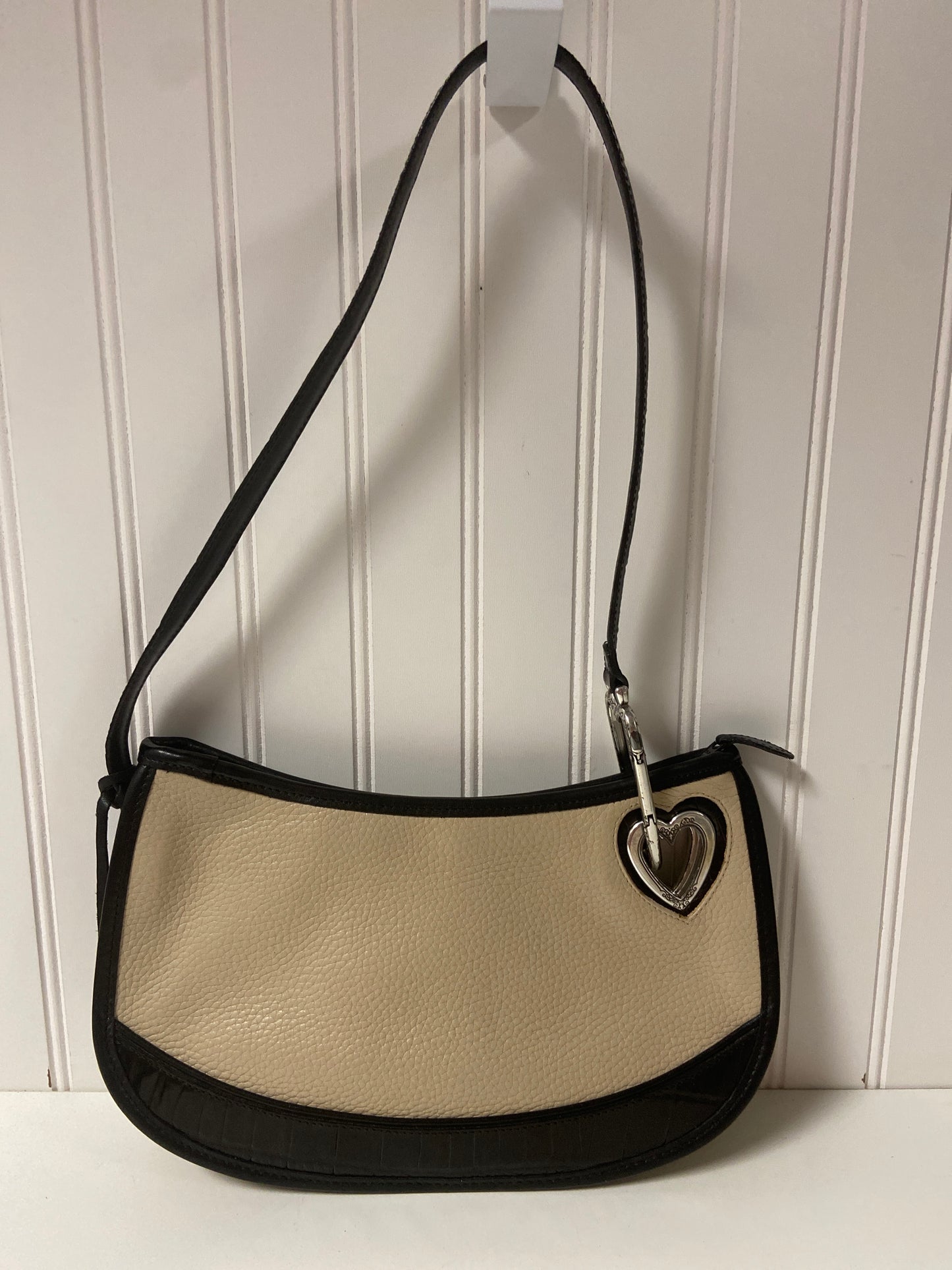 Handbag Leather By Brighton, Size: Medium