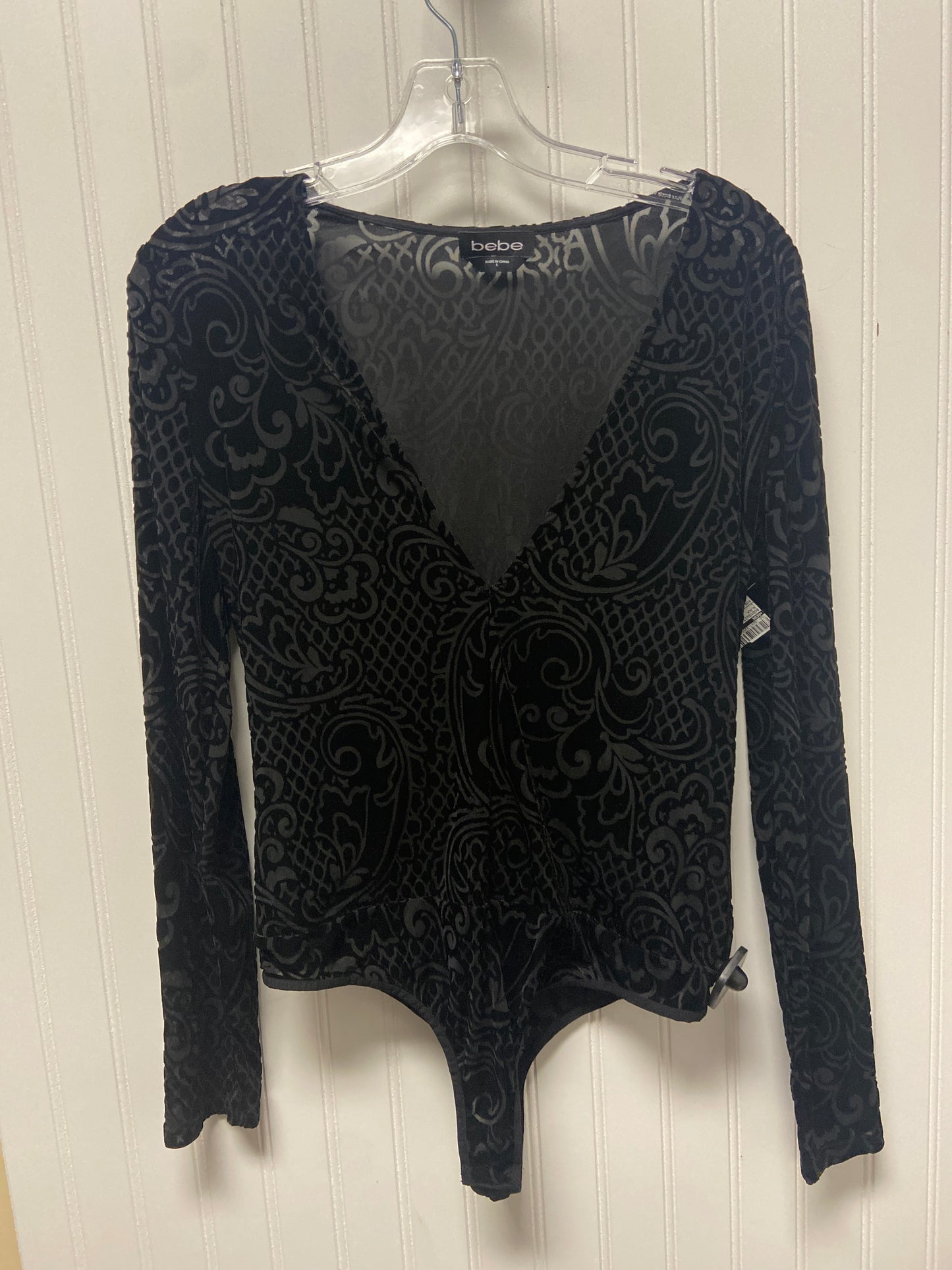 Bodysuit By Bebe In Black, Size: L